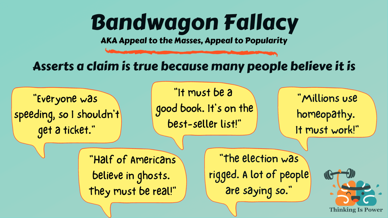 Guide To The Most Common Logical Fallacies