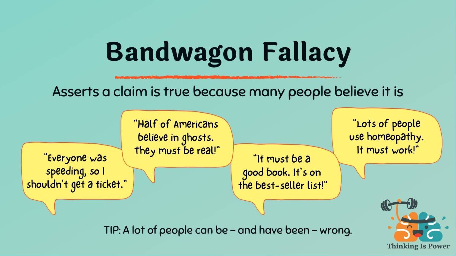 Guide To The Most Common Logical Fallacies