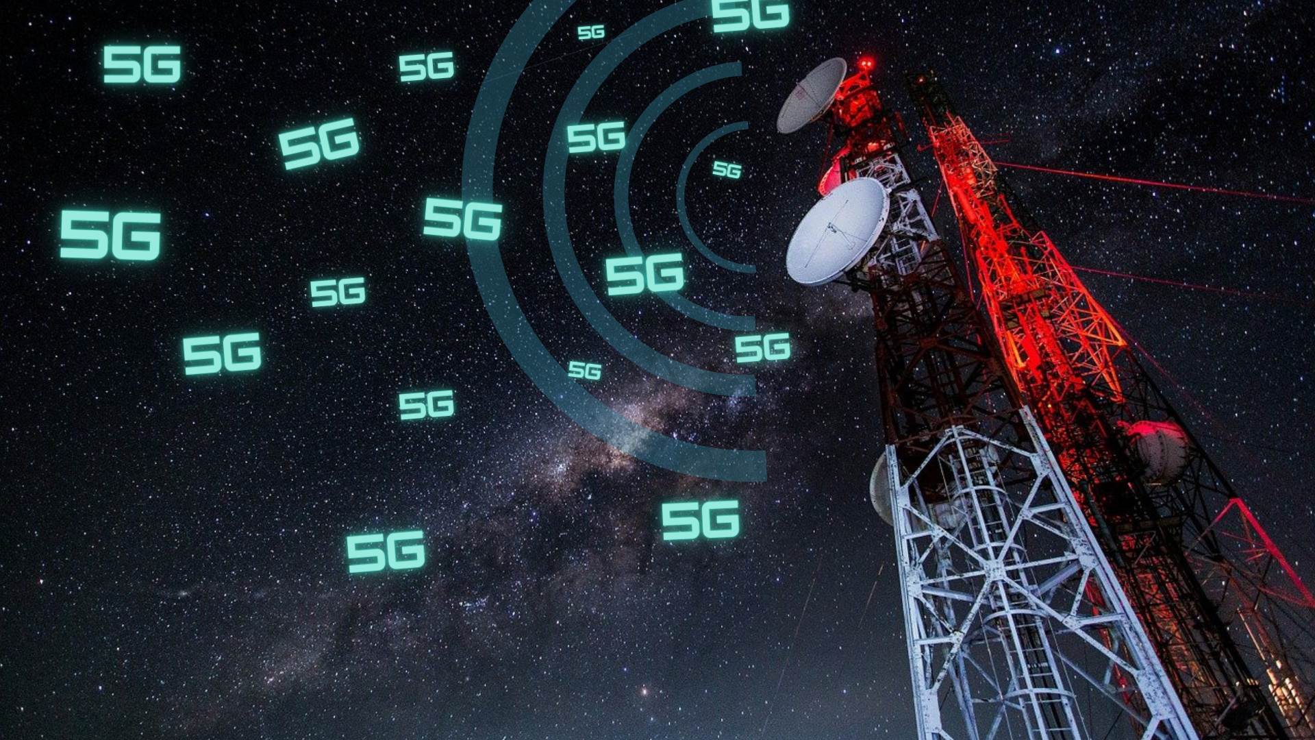 5G cell tower feeds conspiracy theories people think they need protection with usb stick