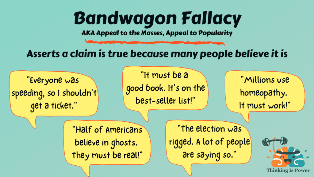Guide to the Most Common Logical Fallacies