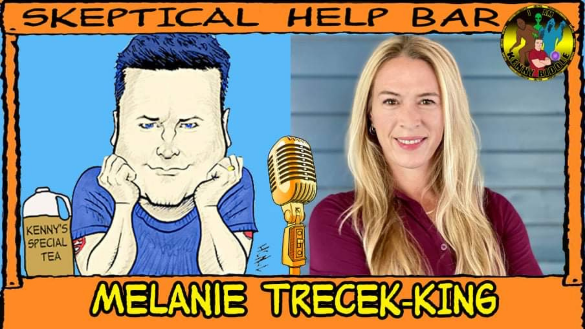 Kenny Biddle and Melanie Trecek-King on the Skeptical Help Bar