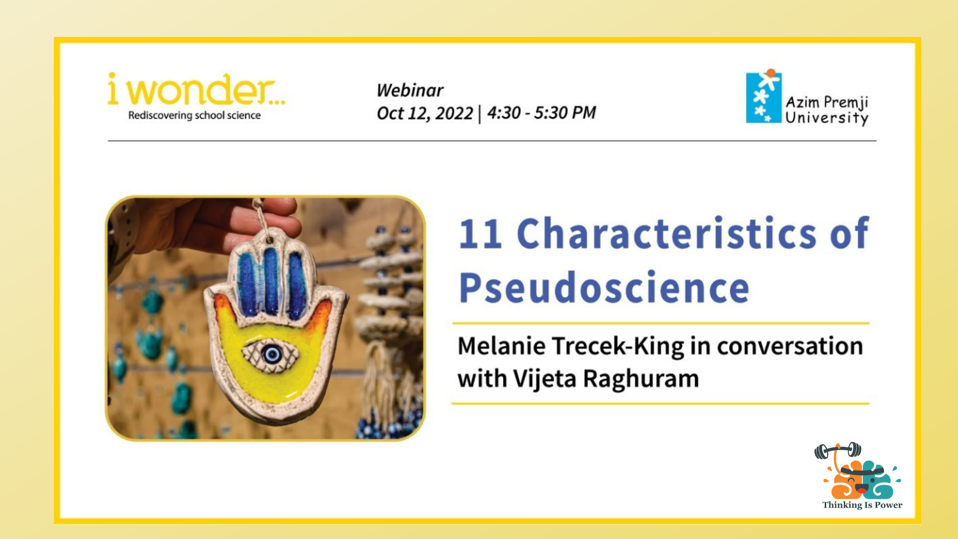 11 characteristics of pseudoscience: Melanie Trecek-King in conversation with Vijeta Raghuram