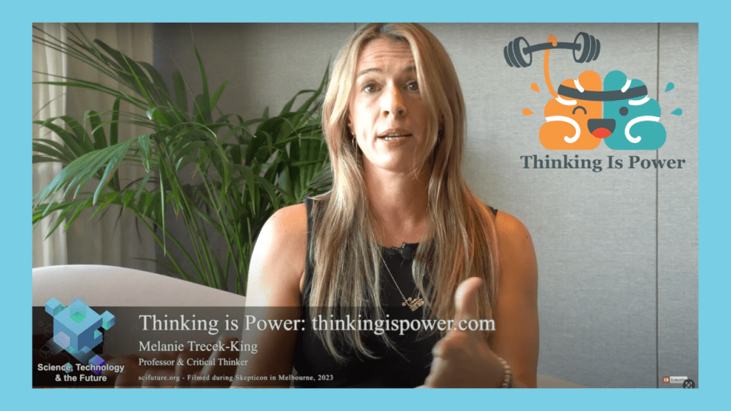 Melanie Trecek-King from Thinking Is Power on Science, Technology, and the Future with Adam Ford